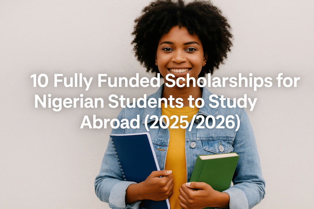 20 Fully Funded Scholarships for Nigerian Students to Study Abroad (2025/2026)