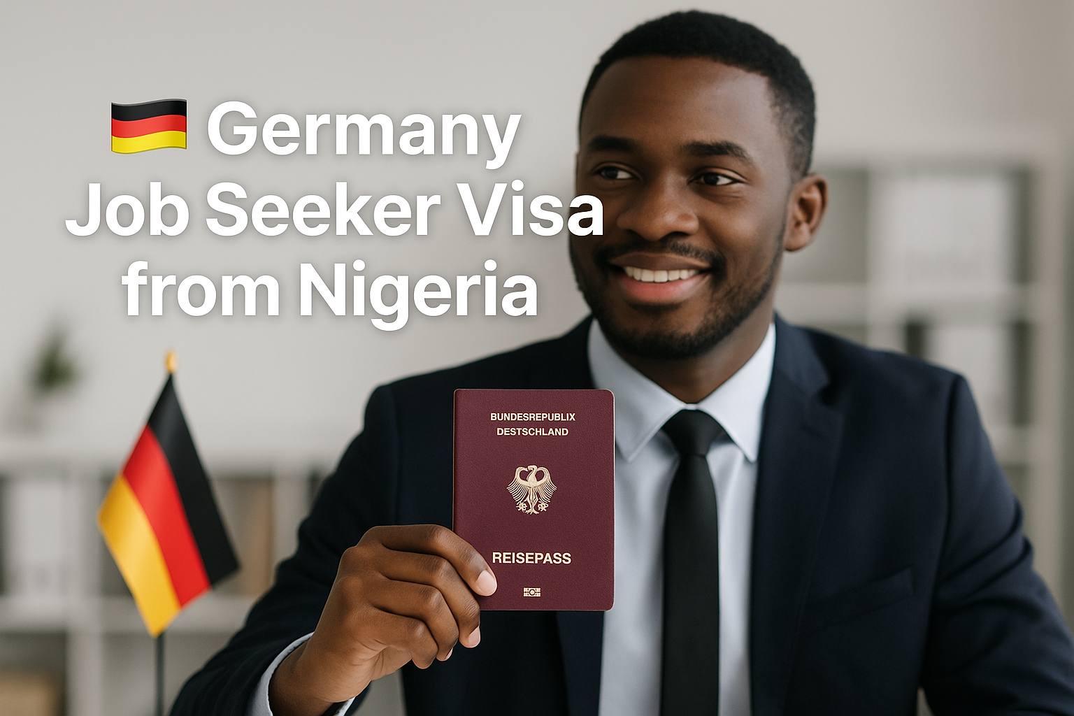 🇩🇪 Germany Job Seeker Visa from Nigeria: Application, Requirements, and Success Rate