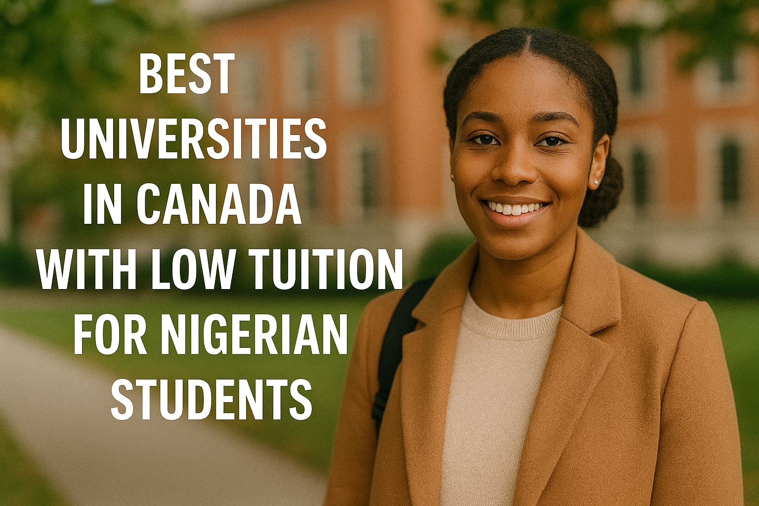 Best Universities in Canada with Low Tuition for Nigerian Students