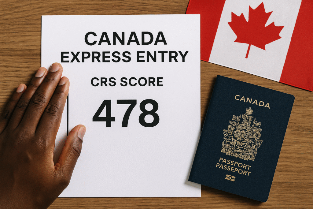 Express Entry draw score for Nigerians