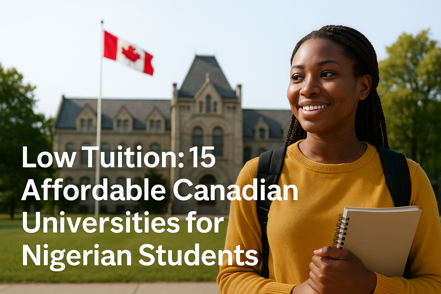 Low Tuition: 15 Affordable Canadian Universities for Nigerian Students