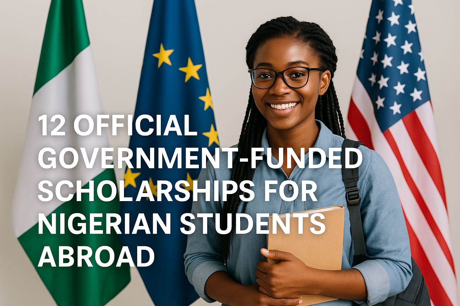12 Official Government-Funded Scholarships for Nigerian Students Abroad (UK, US, Canada)