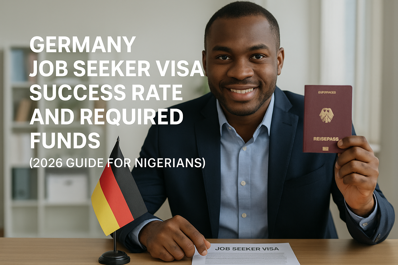 Germany Job Seeker Visa Success Rate and Required Funds (2026 Guide for Nigerians)