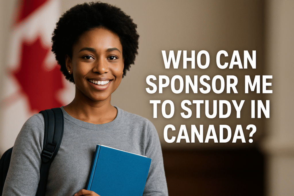 Who Can Sponsor Me to Study in Canada?