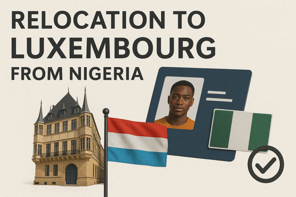Relocation to Luxembourg From Nigeria